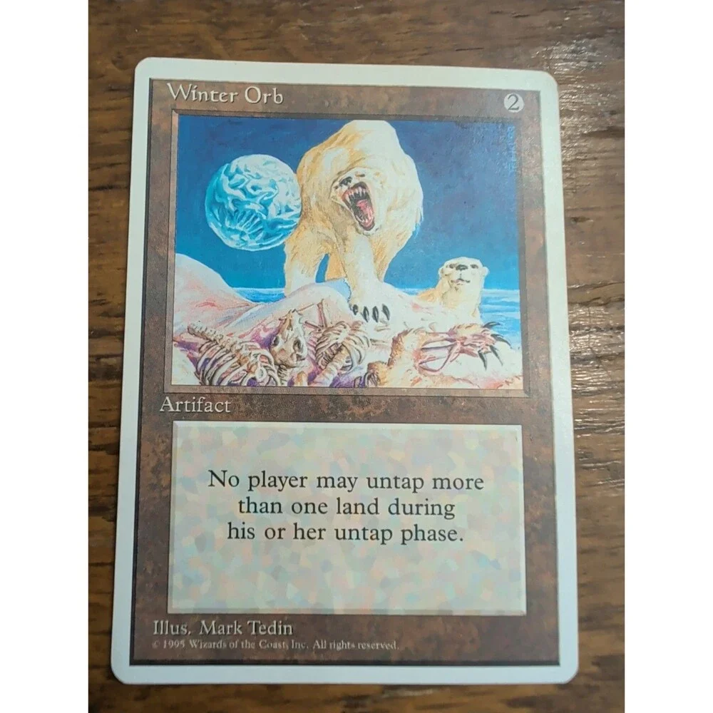 Winter Orb, Artifact Card Regular, Magic the Gathering. MTG